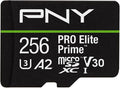 PNY 256GB PRO Elite Prime™ C10 U3 V30 A2 microSDXC Flash Memory Card – by PNY