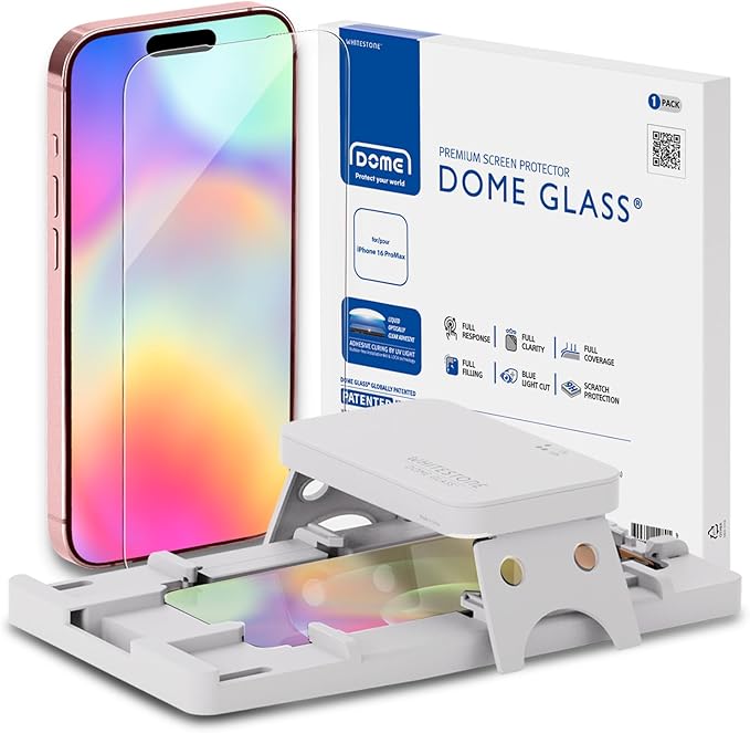 DOME GLASS Whitestone Screen Protector by DomeGlass