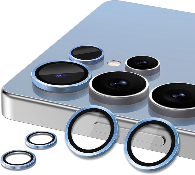 for Samsung Galaxy S25 Ultra Camera Lens Protector, Individual Metal Ring - Image 2
