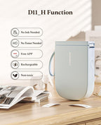 NIIMBOT Label Maker Bluetooth Mini Label Printer D11 2024 Version, Portable - Image 4