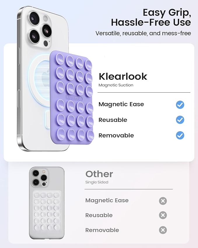 Klearlook Magnetic Suction Phone Mount - Image 3