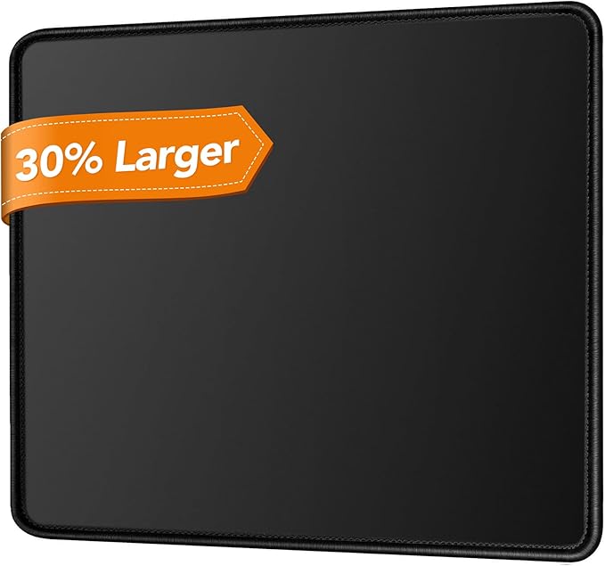 Mouse Pad 11 x 8.7 in, Smooth & Stable Mousepad by TONOS