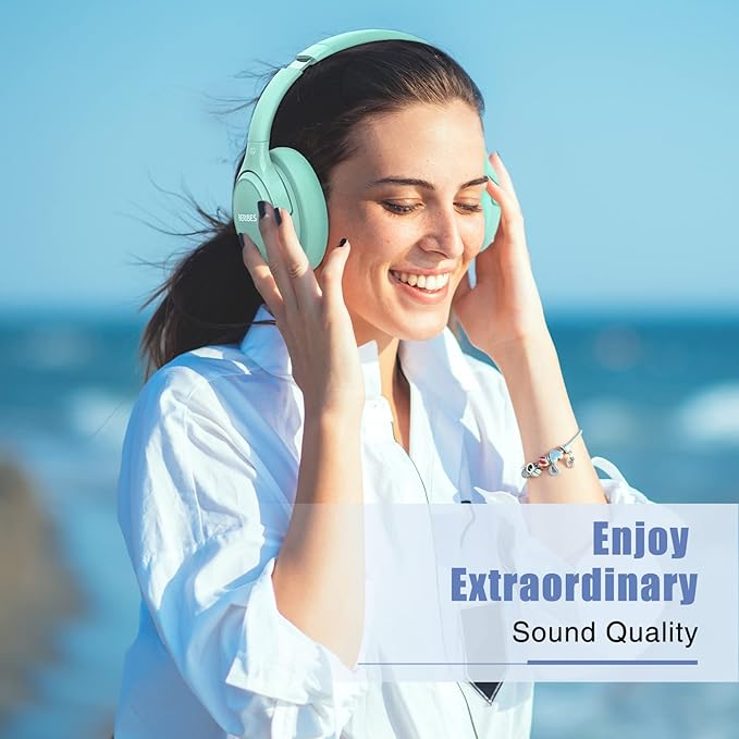 BERIBES Bluetooth Headphones Over Ear, 65H Playtime and 6 EQ Music Modes - Image 5