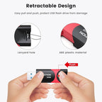 32GB USB 3.0 Flash Drive 10 Pack KOOTION Thumb Drive 3.0 Retractable 32G Zip - Image 2