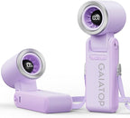 Gaiatop Portable Handheld Mini Fan, 21 Working Hours 6 Speeds, Rechargeable by GAIATOP
