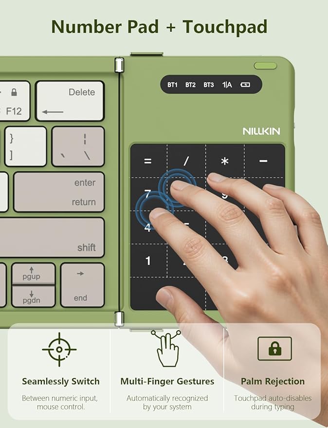 Nillkin Foldable Bluetooth Keyboard - Image 4