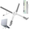 BELLEMOND | X-Shape Laptop Stand – Adjustable Aluminum Riser, 5 Height Levels by BELLEMONDMadeinJapan