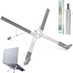 BELLEMOND | X-Shape Laptop Stand – Adjustable Aluminum Riser, 5 Height Levels by BELLEMONDMadeinJapan