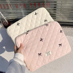 Cute Bow Graphic Carrying Laptop Bag Y2K Preppy Laptop Sleeve Case Bag Kawaii - Image 4