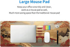 Gaming Mouse Pad, Large Non-Slip Rubber Base Mousepad, Keyboard Mouse Mat - Image 8