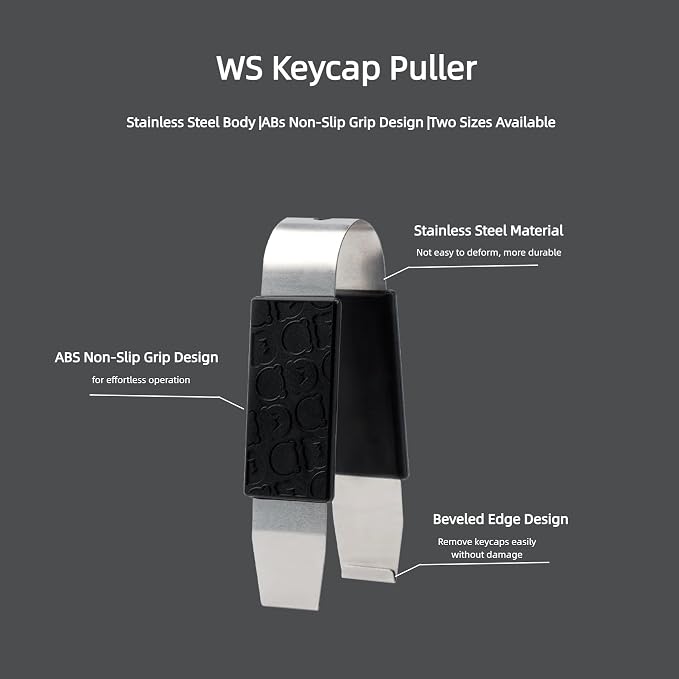 MELETRIX WS Keycap Puller, Metal Keycap Remover Key Cap Removal Tool - Image 3