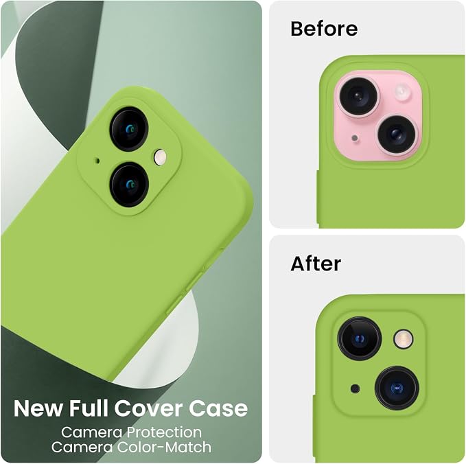 FireNova Designed for iPhone 15 Case, Silicone Upgraded Phone Case with - Image 3