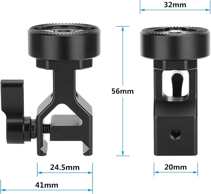 CAMVATE NATO Clamp to Rosette Adapter Extension Mount - Image 2