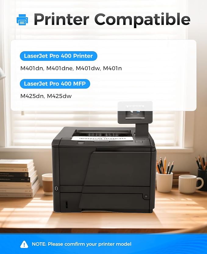 80A Black Toner Cartridge 2-Pack - Image 2