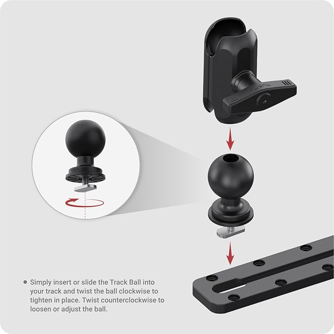 TUSITA Track Ball Mount 1.5 Inch - Image 4