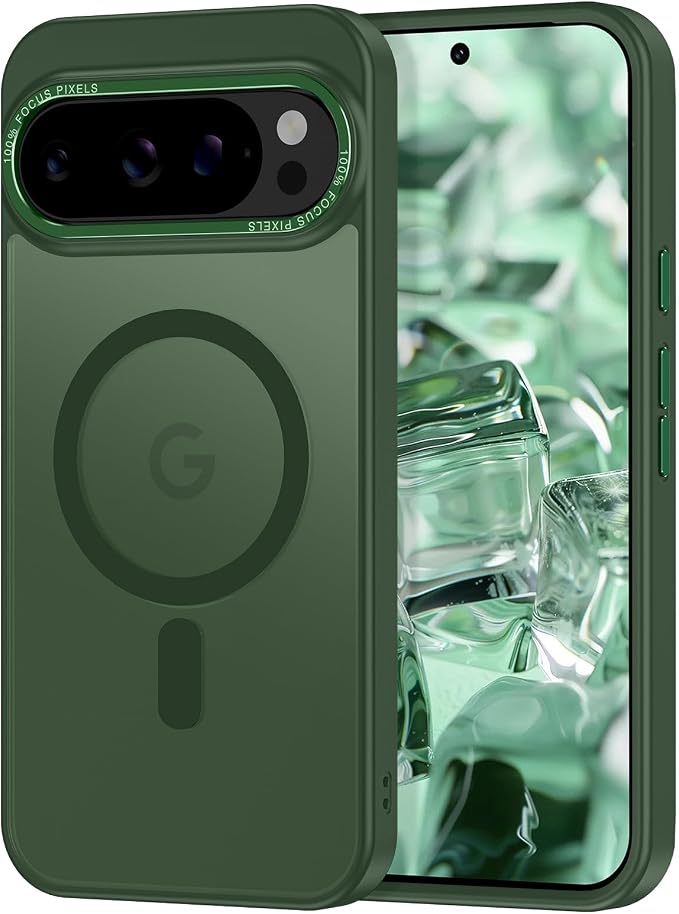 Magnetic for Google Pixel 10 Pro XL Case, Shockproof Slim Translucent Matte by Casehas