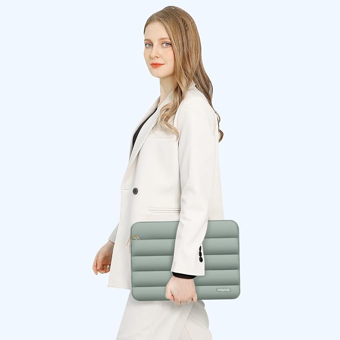 MOSISO 15-15.6 inch Laptop Case, 16 inch Puffy Laptop Sleeve Compatible - Image 7