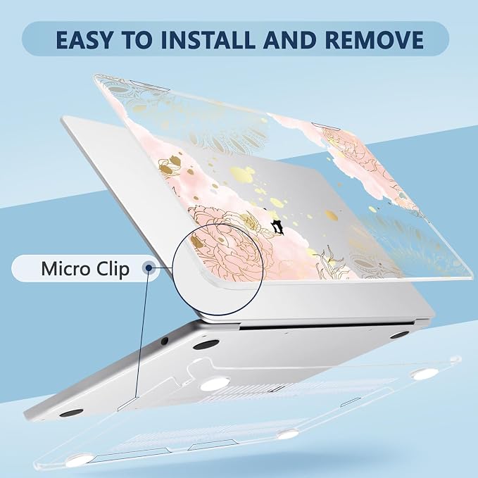 Compatible with MacBook Air 15 inch Case, M4 A3241/M3 A3114/M2 A2941, Hard Shell - Image 3