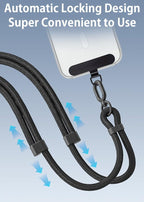 ZXZone Phone Strap*1 Phone Tether Tab*1 Adjustable Neck Strap Phone Lanyard - Image 4