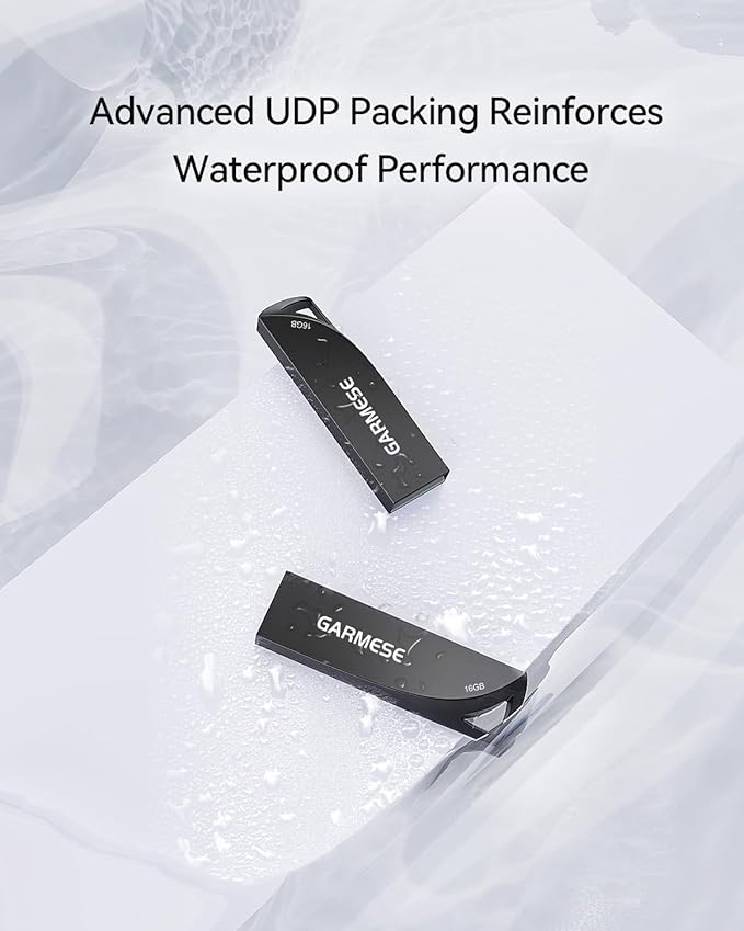 16GB USB Flash Drives 5 Pack Waterproof Metal USB Memory Stick Slim USB 2.0 - Image 4