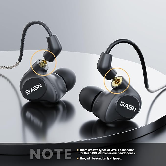 BASN Metalen in-Ear Monitors Headphones, Musicians Noise Isolating 4 Drivers - Image 8