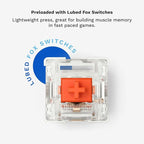 Glorious GMMK 2 Small Gaming Keyboard Base- Barebones Kit- TKL Hot Swappable - Image 3
