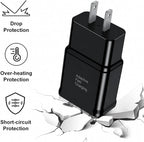 Type C Charger Fast Charging, 1 Pack USB C Android Phone Wall Charger Block & - Image 5