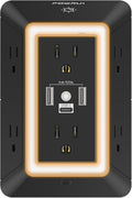Outlet Extender Power Strip, POWRUI 6 AC Surge Protector Outlets by POWRUI