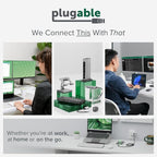 Plugable 12-in-1 USB C Triple Monitor Docking Station, Triple 4K Displays - Image 8