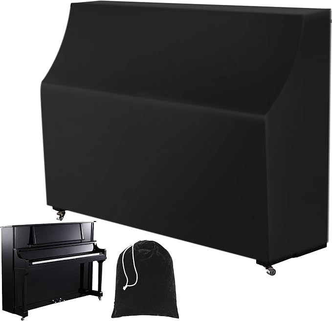 Upright Piano Keyboard Dust Cover, Stretchy Music Dirt Proof Keyboard Cover by Animal-Gifts