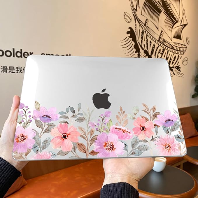 Teryeefi for 2024 2023 2021 MacBook Pro 14 inch Case M4/M3/M2/M1, Plastic Hard - Image 3