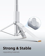 TODI 63" Phone Tripod, Extendable Selfie Stick - Image 2