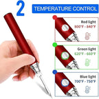 Portable soldering iron, 1100 mAh battery, rechargeable, suitable - Image 3