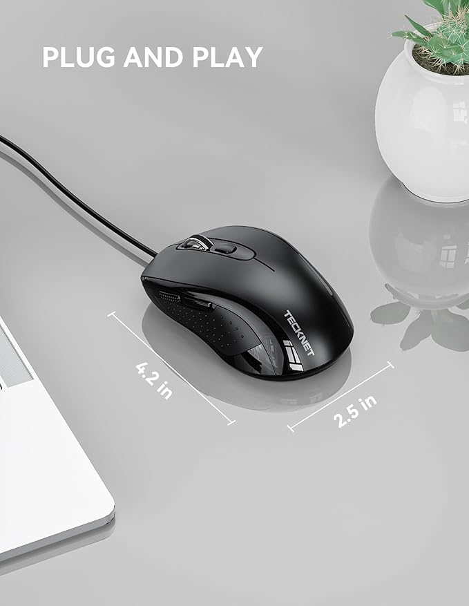 TECKNET Wired Mouse - Image 5