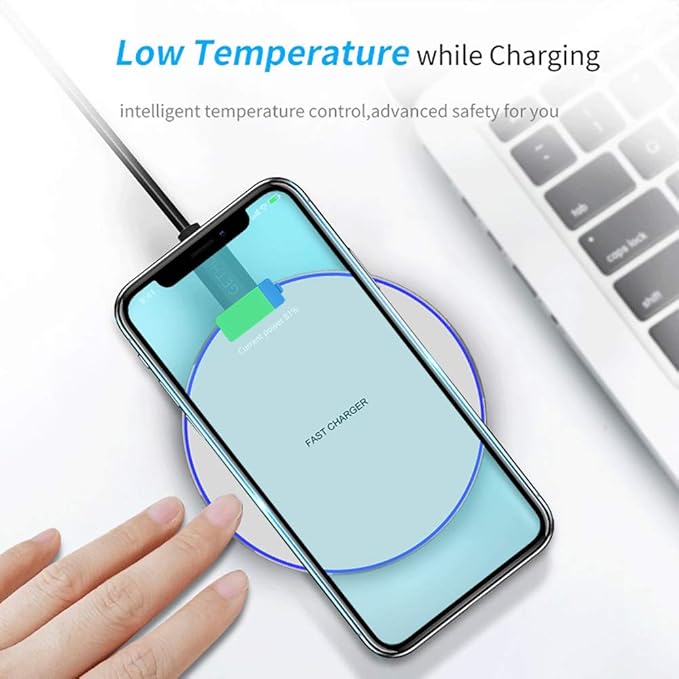 Fast Wireless Charger, 20W Max Wireless Charging Pad Compatible - Image 2