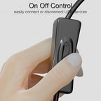 USB On/Off Switch Cable 3.3FT 2-Pack, 2A Charging 480Mbps Data, Type-A 2.0 - Image 3
