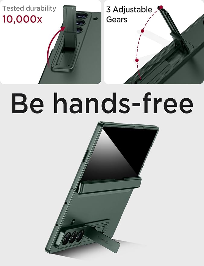 Miimall for Z Fold 7 Case with Privacy Screen Protector, Built-in Adjustable - Image 6
