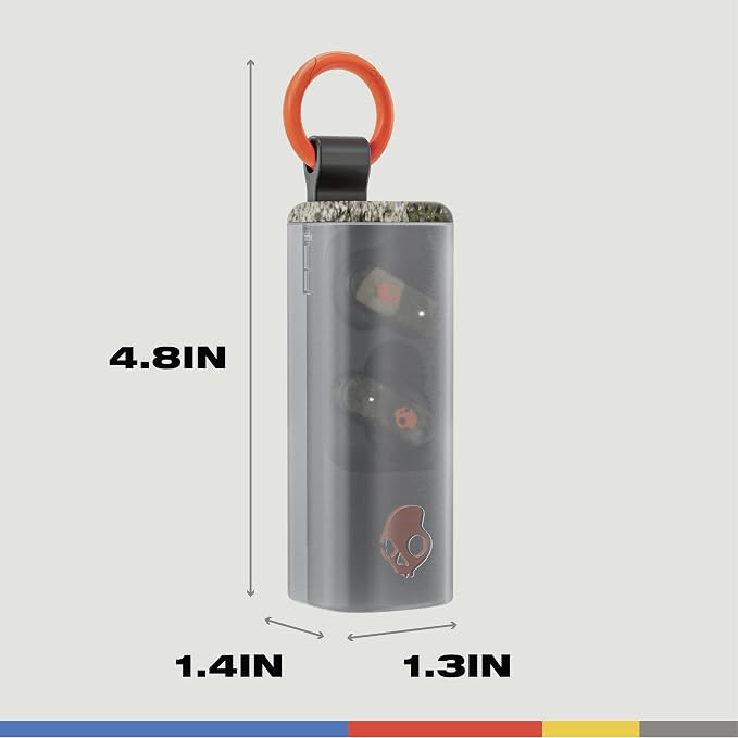 Skullcandy Dime Evo Wireless Earbuds, Noise Isolating Fit, Microphone, Easy - Image 8