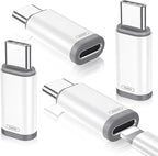 Temdan 4 Pack Lightning to USB C Adapter by Temdan