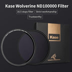 Kase Wolverine 95mm ND100000 16.5 Stop Magnetic Neutral Density Filters Incl - Image 7