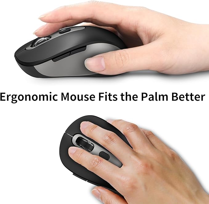 Wireless Mouse for Laptop, Chromebook, Silent Wireless Mouse - Image 6