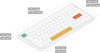 nuphy Air75 V2 Portable 75% Mechanical Keyboard, Wireless Keyboard, Supports - Image 7
