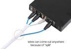 Alex Tech 25ft - 1/2 inch Cord Protector Wire Loom Tubing Cable Sleeve Split - Image 3