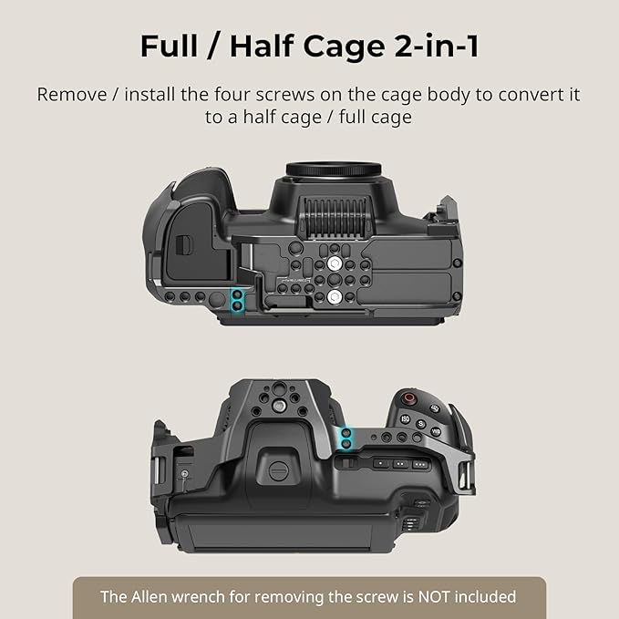 SmallRig Camera Cage Basic Kit for Blackmagic Design Cinema Camera 6K, Full - Image 5