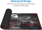 Extended Gaming Mouse Pad, Large Desk Mat XL Anime Mouse Pad Waterproof - Image 3