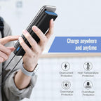 Portable Charger Power Bank 25, 5V/3A USB C in&Out Fast Phone Charging - Image 5