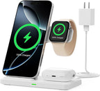 2025 3 in 1 Wireless Charger for iPhone 16 15 14 13 12 11 XR 8, Apple Charging by Unknown