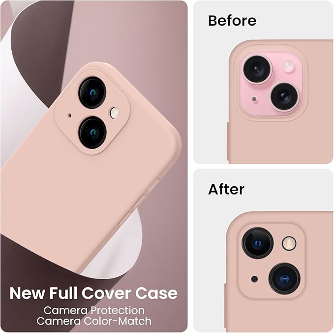 FireNova Designed for iPhone 15 Case, Silicone Upgraded Phone Case with - Image 3