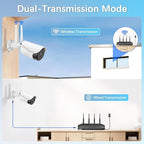 WEILAILIFE 【2-Way Audio & Dual Antenna Enhanced】 90ft Night Vision Outdoor - Image 5