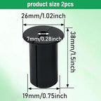 2pc Starlink Cable Grommet 3/4" Silicone Waterproof Wall Hole Pass Through - Image 7